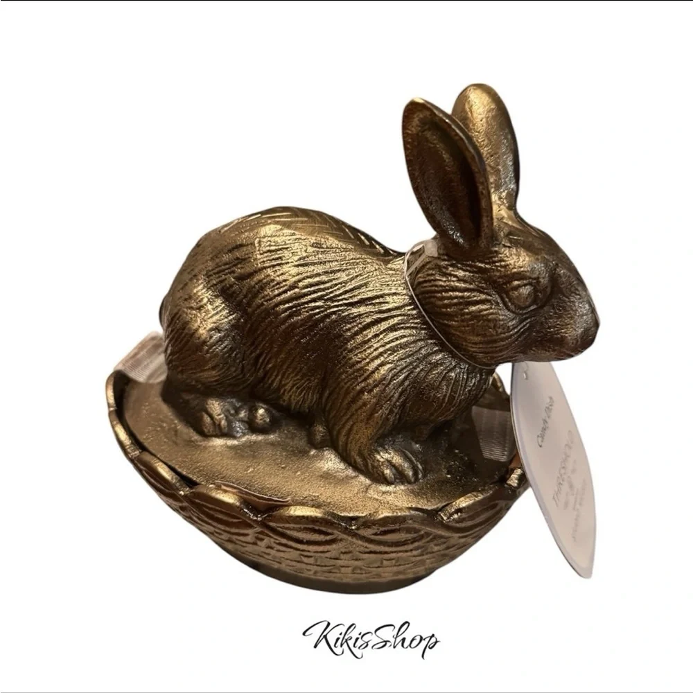 Studio McGee Cast Metal Bunny Candy Dish - Threshold